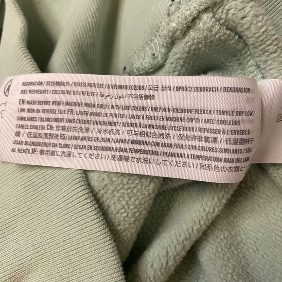 Abercrombie & Fitch Mint Malibu California 1992 Crewneck Pullover Sweatshirt - Picture 8 of 8